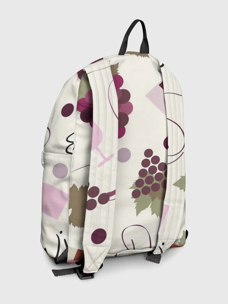 Рюкзак джинсовый / Виноград и винишко