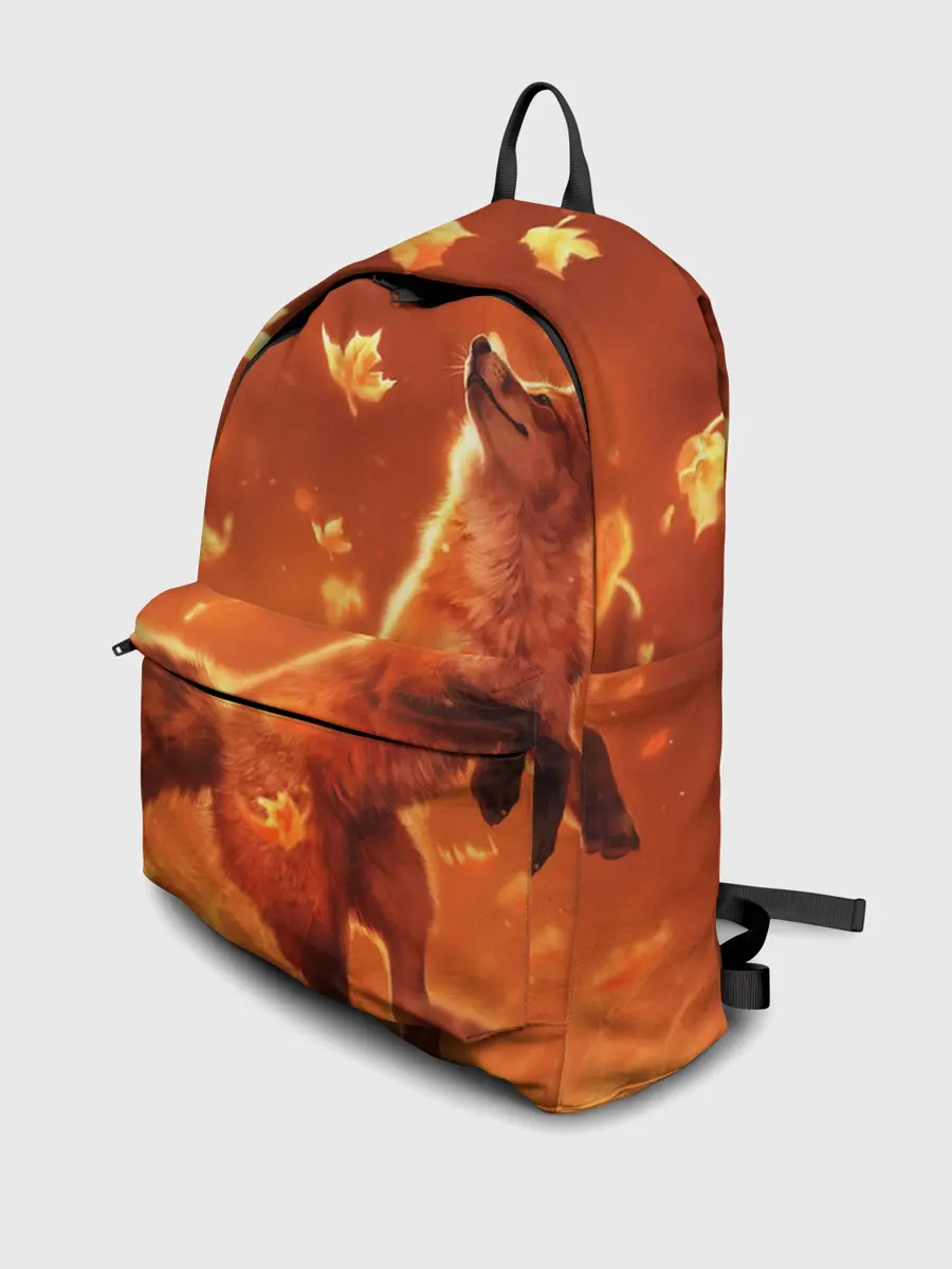 Рюкзак джинсовый / Лисенок