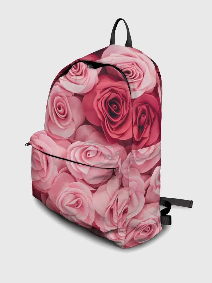 Рюкзак джинсовый / Розовые Розы