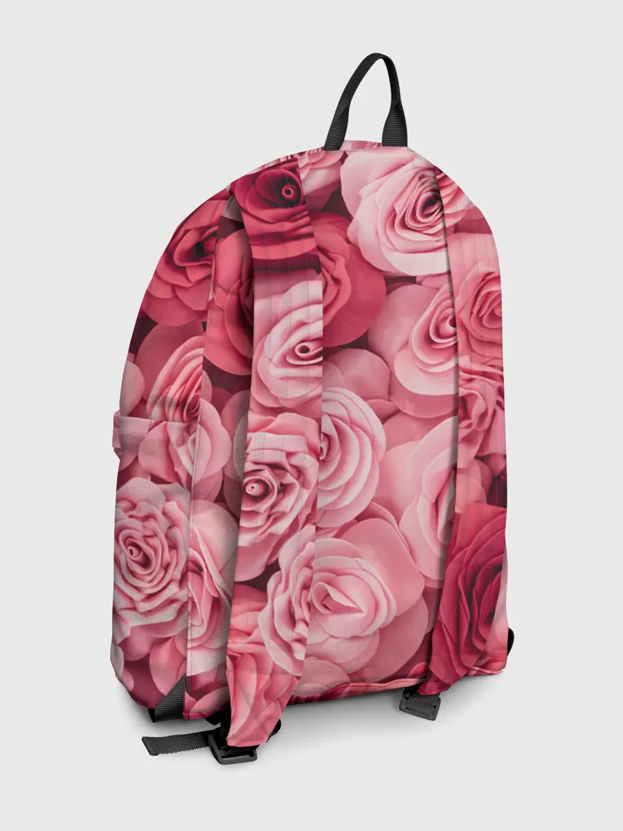 Рюкзак джинсовый / Розовые Розы