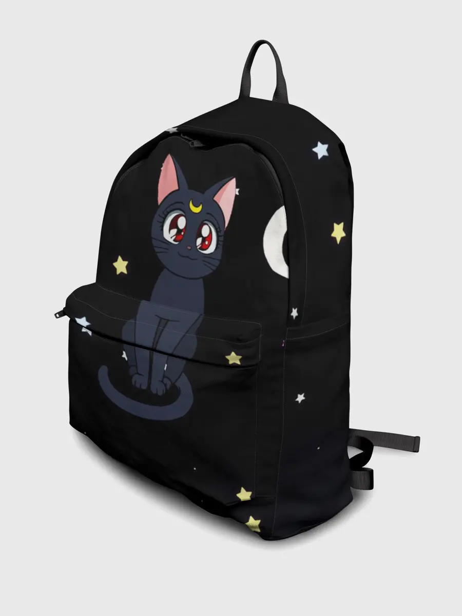 Рюкзак джинсовый / Луна