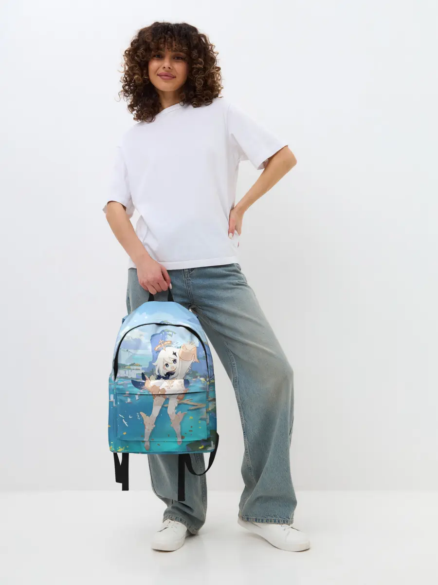 Рюкзак джинсовый / Paimon