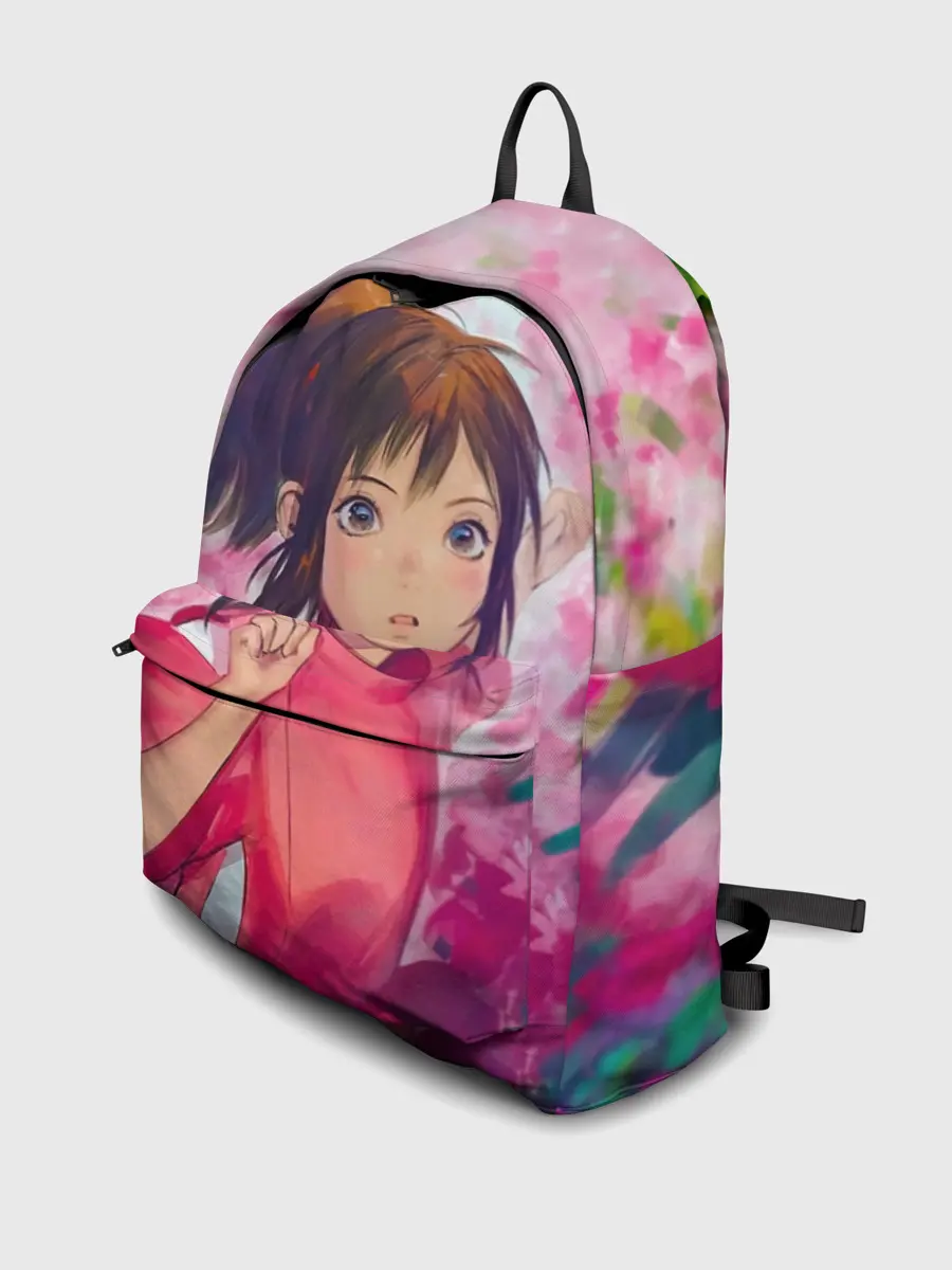 Рюкзак джинсовый / Унесенные призраками Акварель