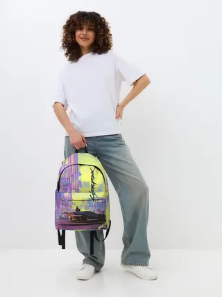 Рюкзак джинсовый / Cyberpunk 2077