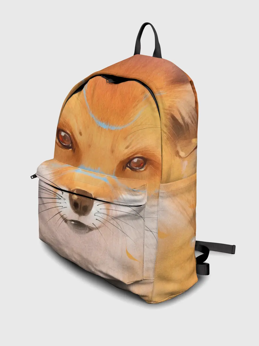 Рюкзак джинсовый / Лиса