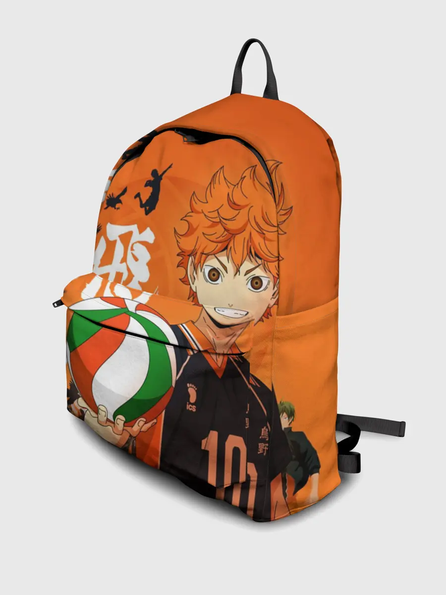 Рюкзак джинсовый / Волебольная команда из аниме HAIKYUU!!