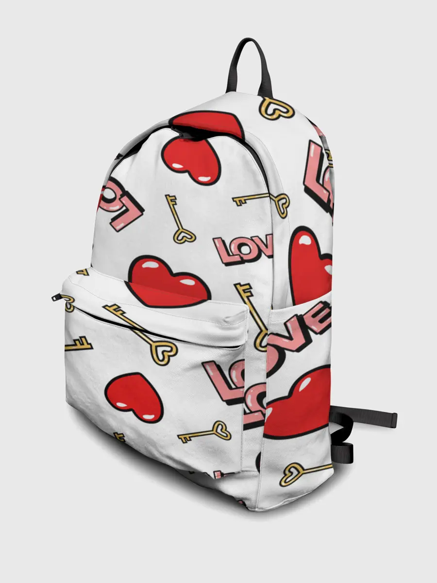 Рюкзак джинсовый / Valentines Day