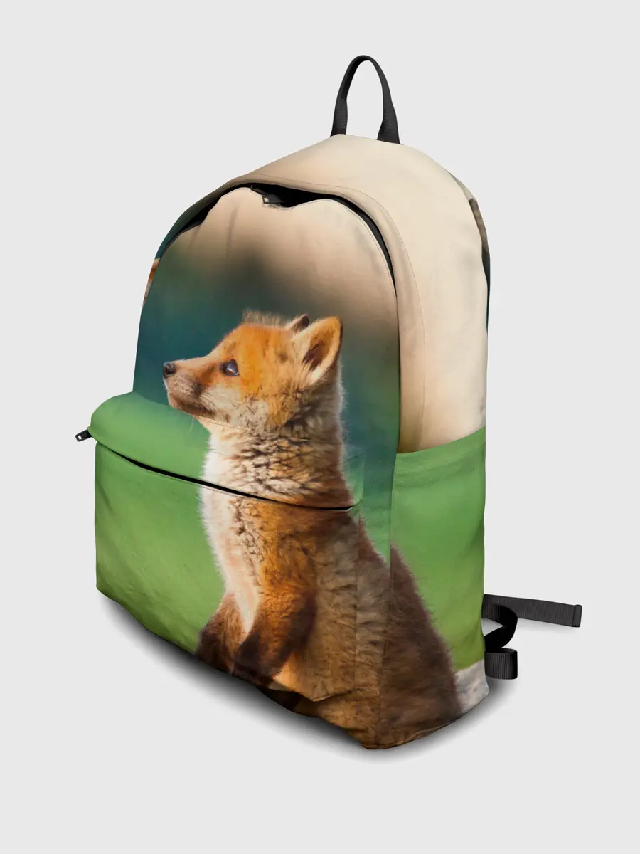 Рюкзак джинсовый / Лиса