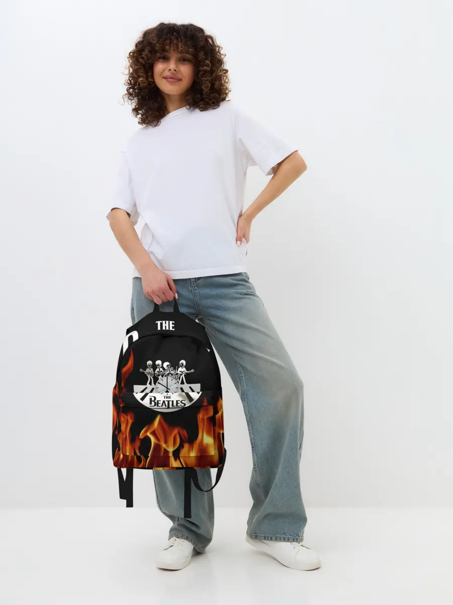 Рюкзак джинсовый / The Beatles