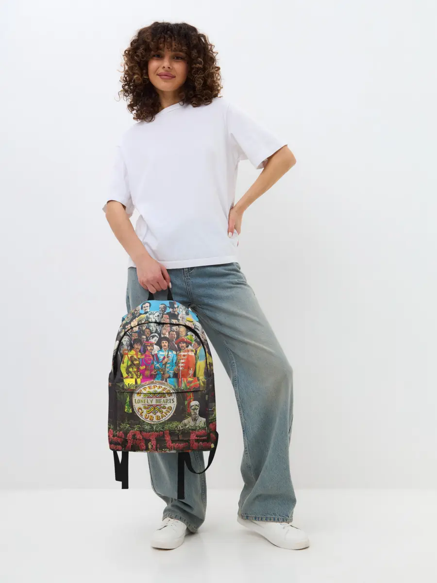 Рюкзак джинсовый / THE BEATLES