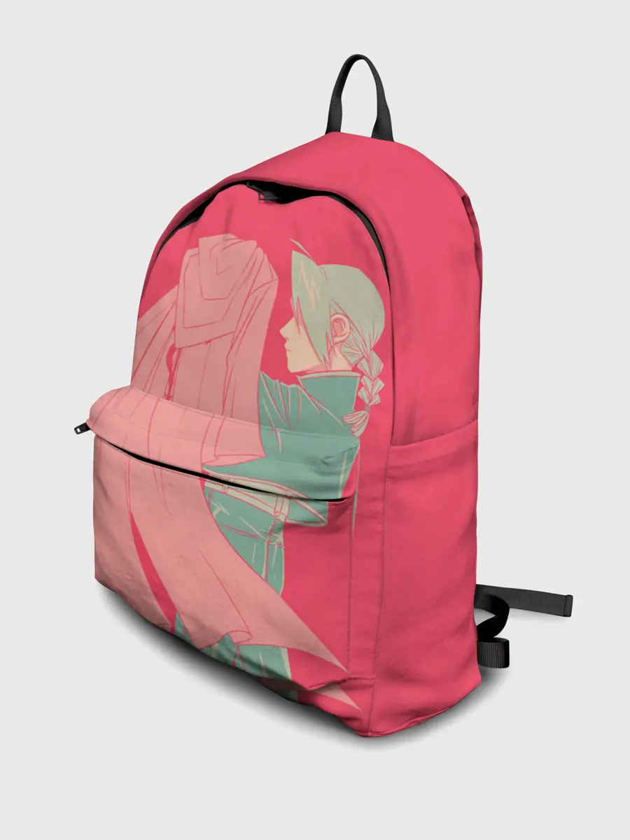 Рюкзак джинсовый / Стальной Алхимик