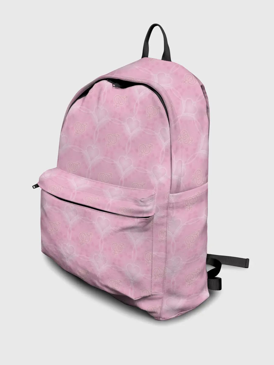 Рюкзак джинсовый / Любовь