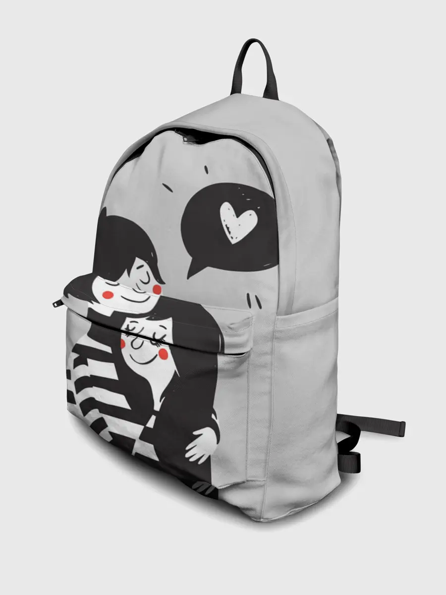 Рюкзак джинсовый / Любовь