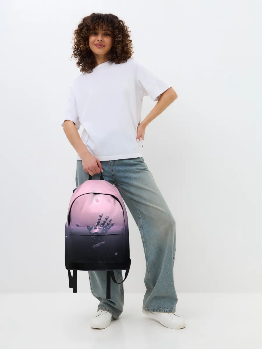 Рюкзак джинсовый / Стальной Алхимик