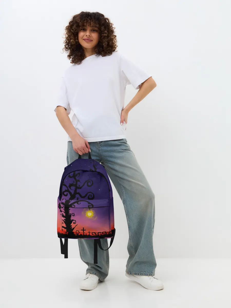 Рюкзак джинсовый / Ночь