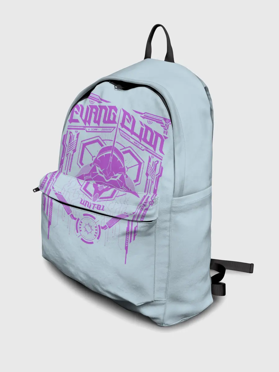 Рюкзак джинсовый / Евангилион