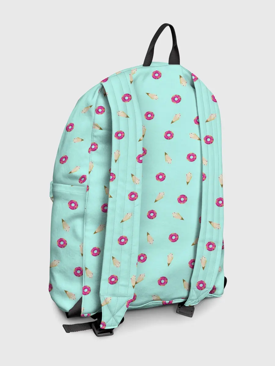 Рюкзак джинсовый / ПОНЧИК И МОРОЖЕНКА