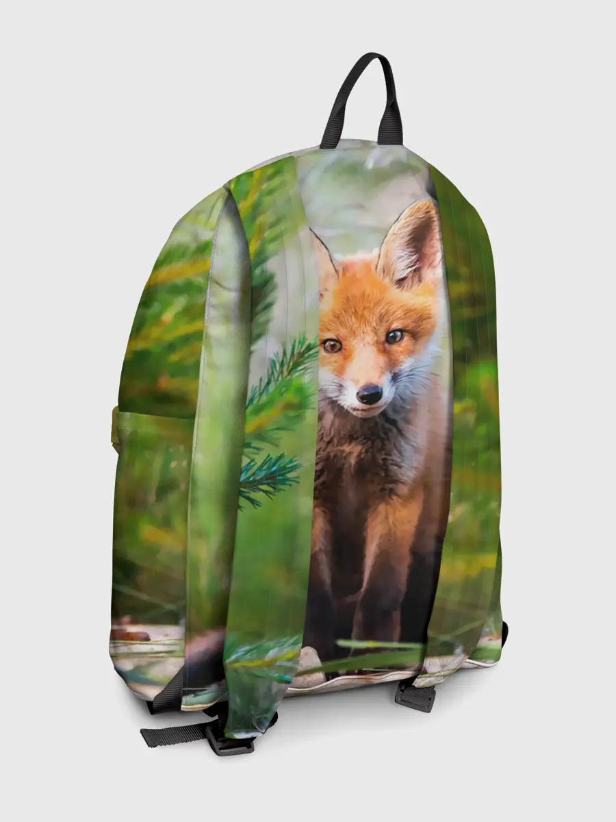 Рюкзак джинсовый / Лисичка