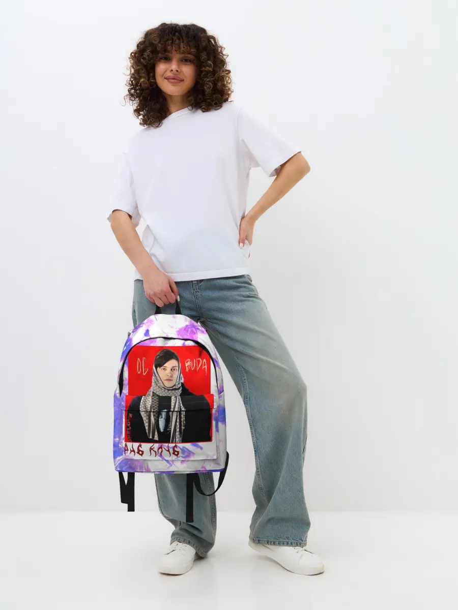 Рюкзак джинсовый / OG Buda на блоке