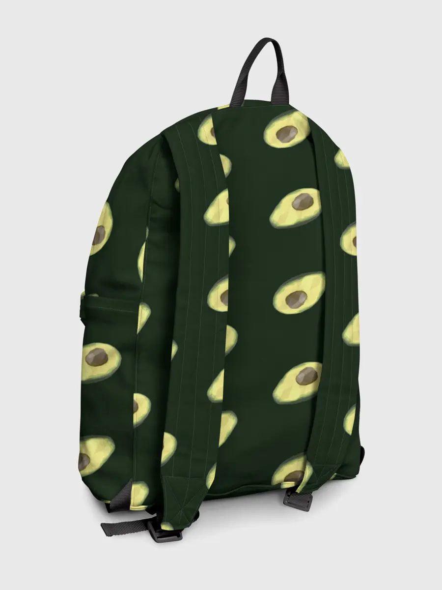 Рюкзак джинсовый / Авокадо