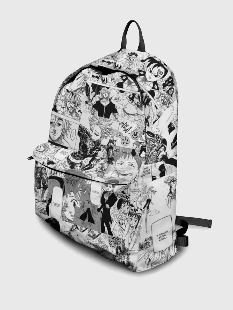 Рюкзак джинсовый / Семь смертных грехов