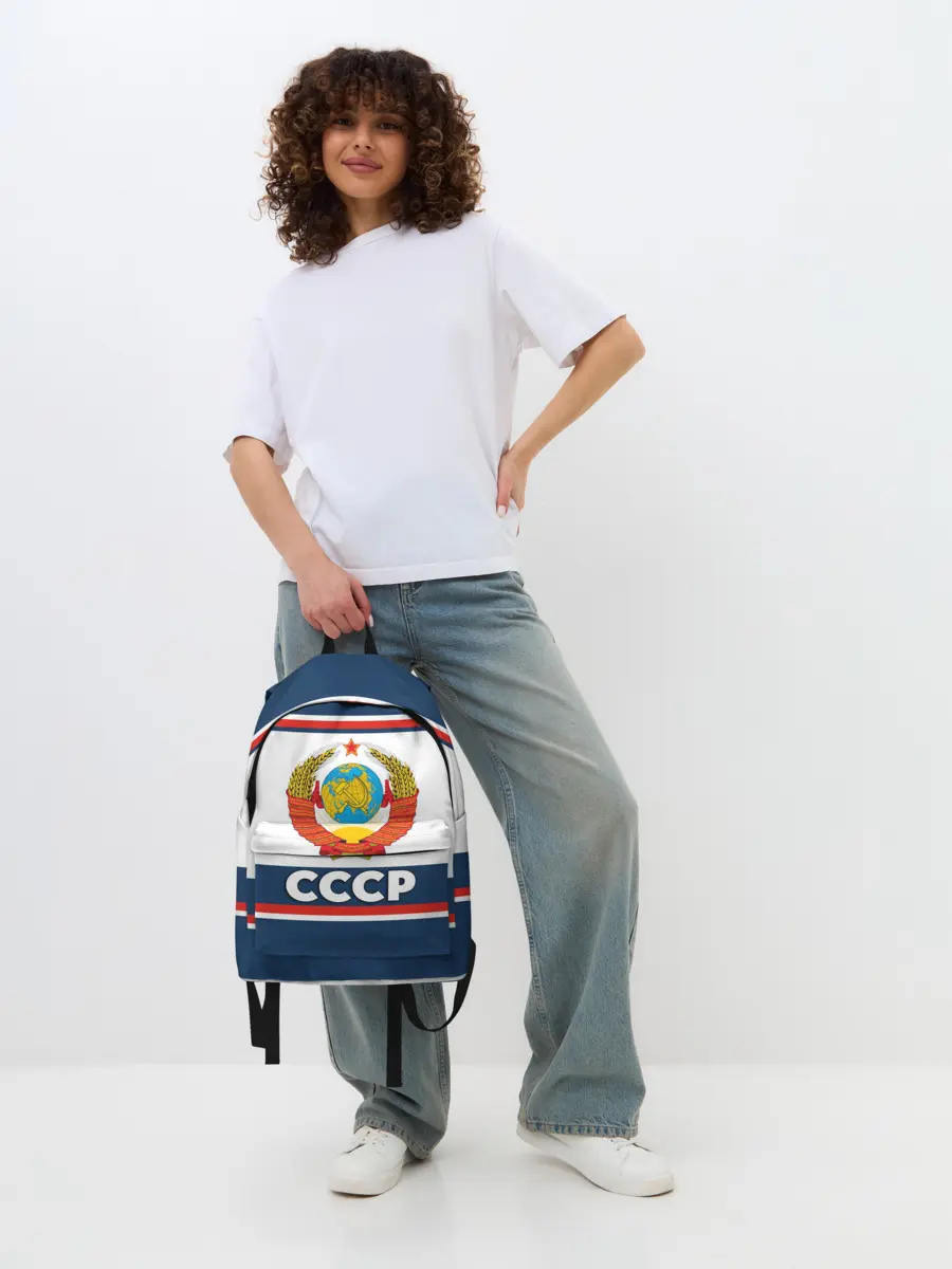 Рюкзак джинсовый / СССР