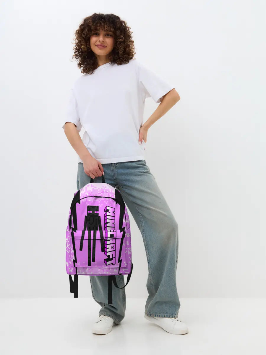 Рюкзак джинсовый / Minecraft