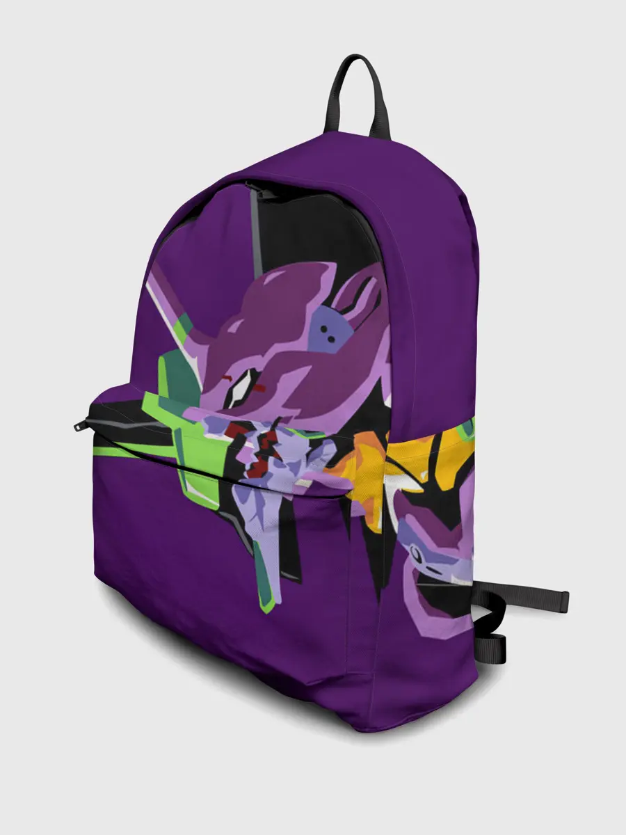 Рюкзак джинсовый / Евангилион