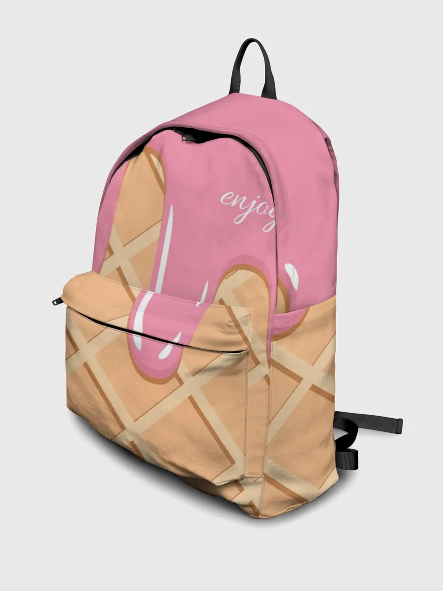 Рюкзак джинсовый / Мороженое Рожок