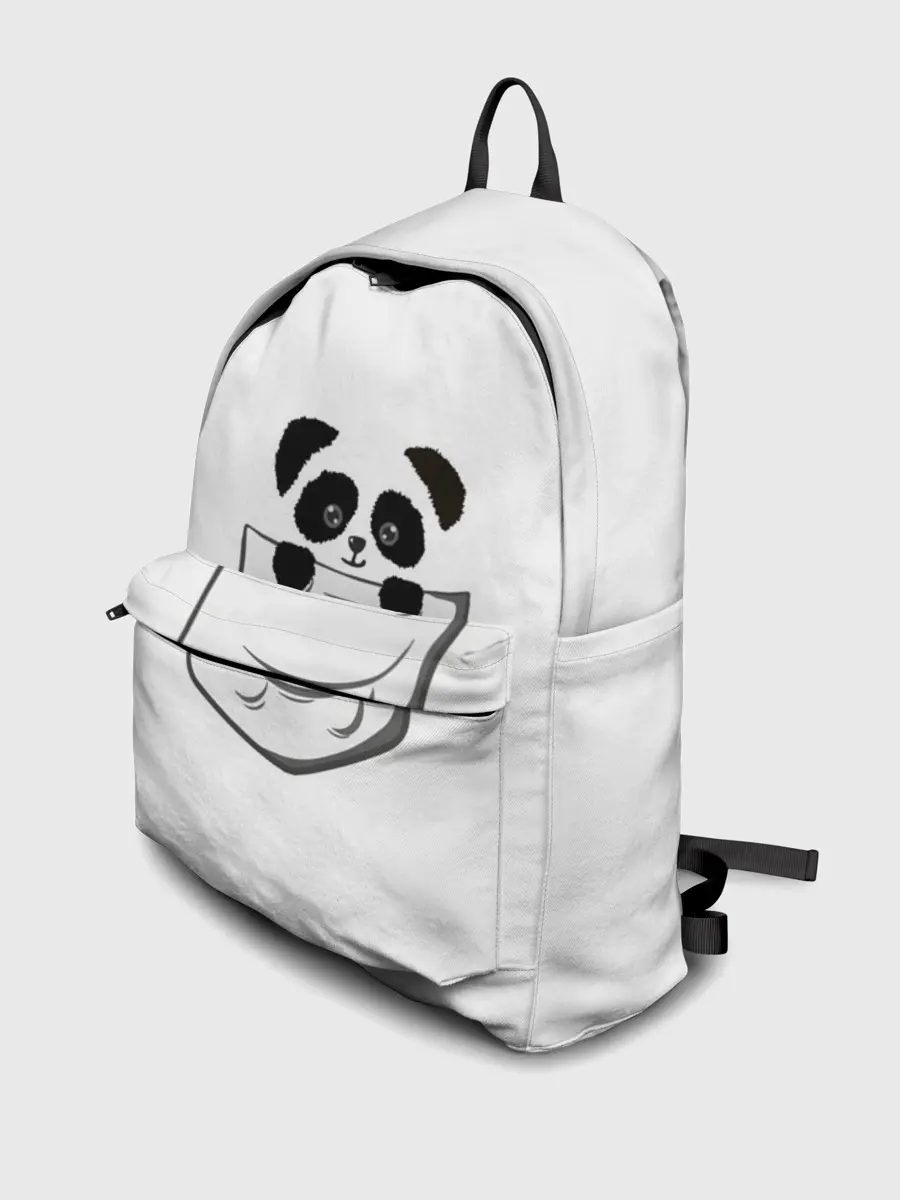 Рюкзак джинсовый / Панда В Кармане