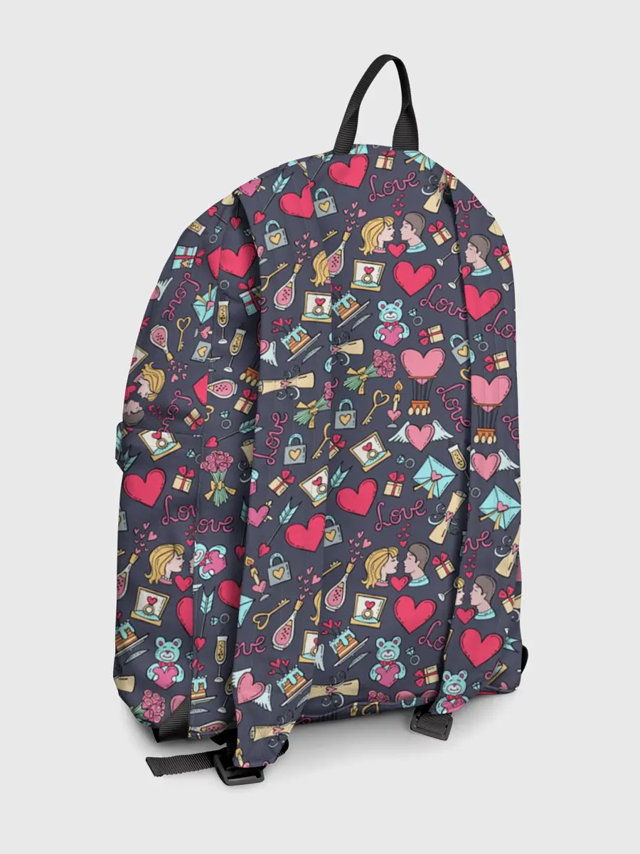 Рюкзак джинсовый / LOVE