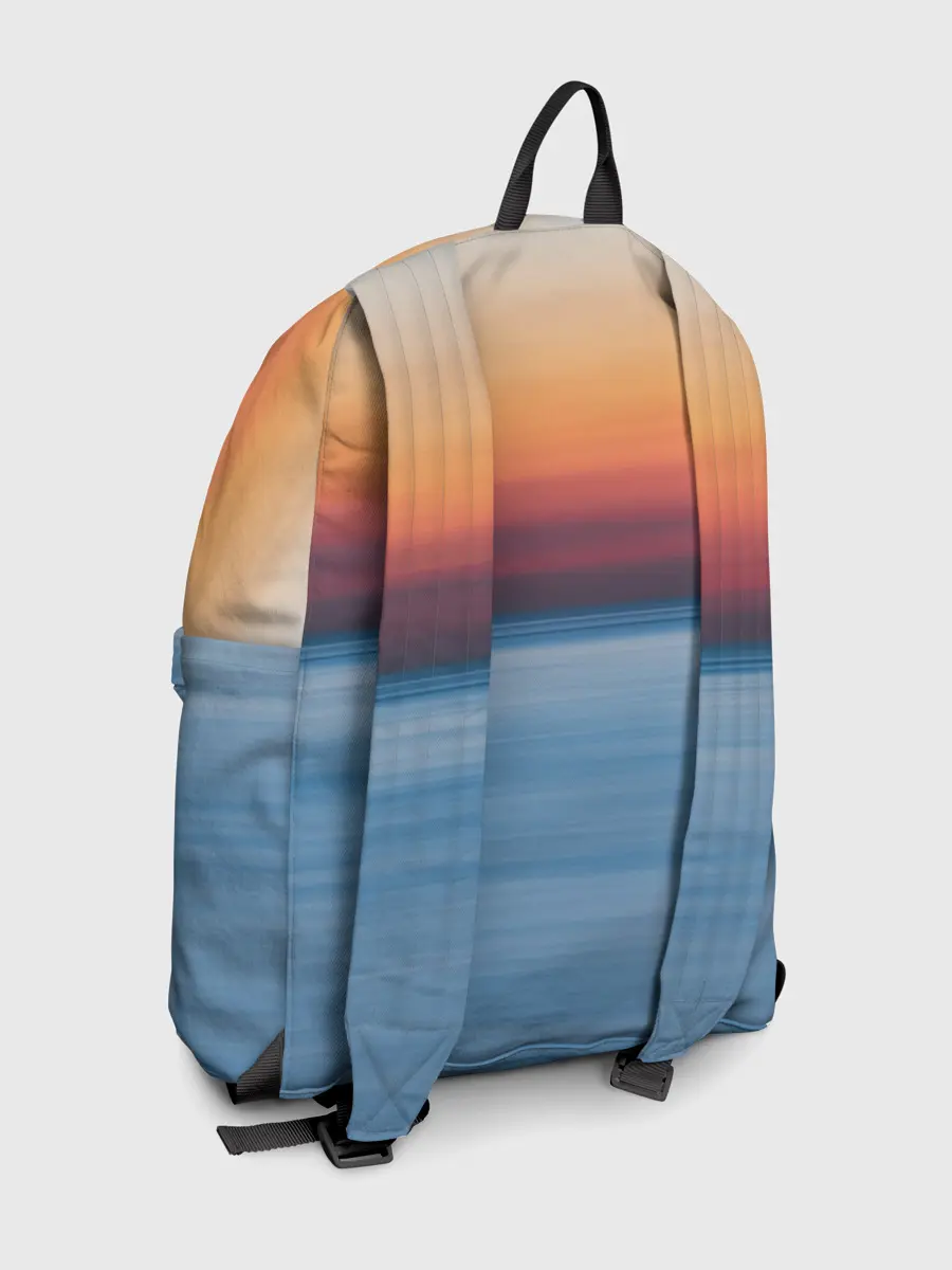 Рюкзак джинсовый / Рассвет на берегу