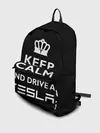 Рюкзак джинсовый / Drive a Tesla!