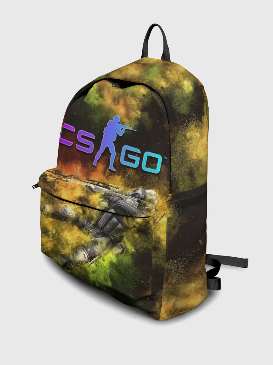 Рюкзак джинсовый / CS GO Gold dust
