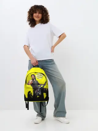 Рюкзак джинсовый / Cyberpunk 2077 | Breathtaking