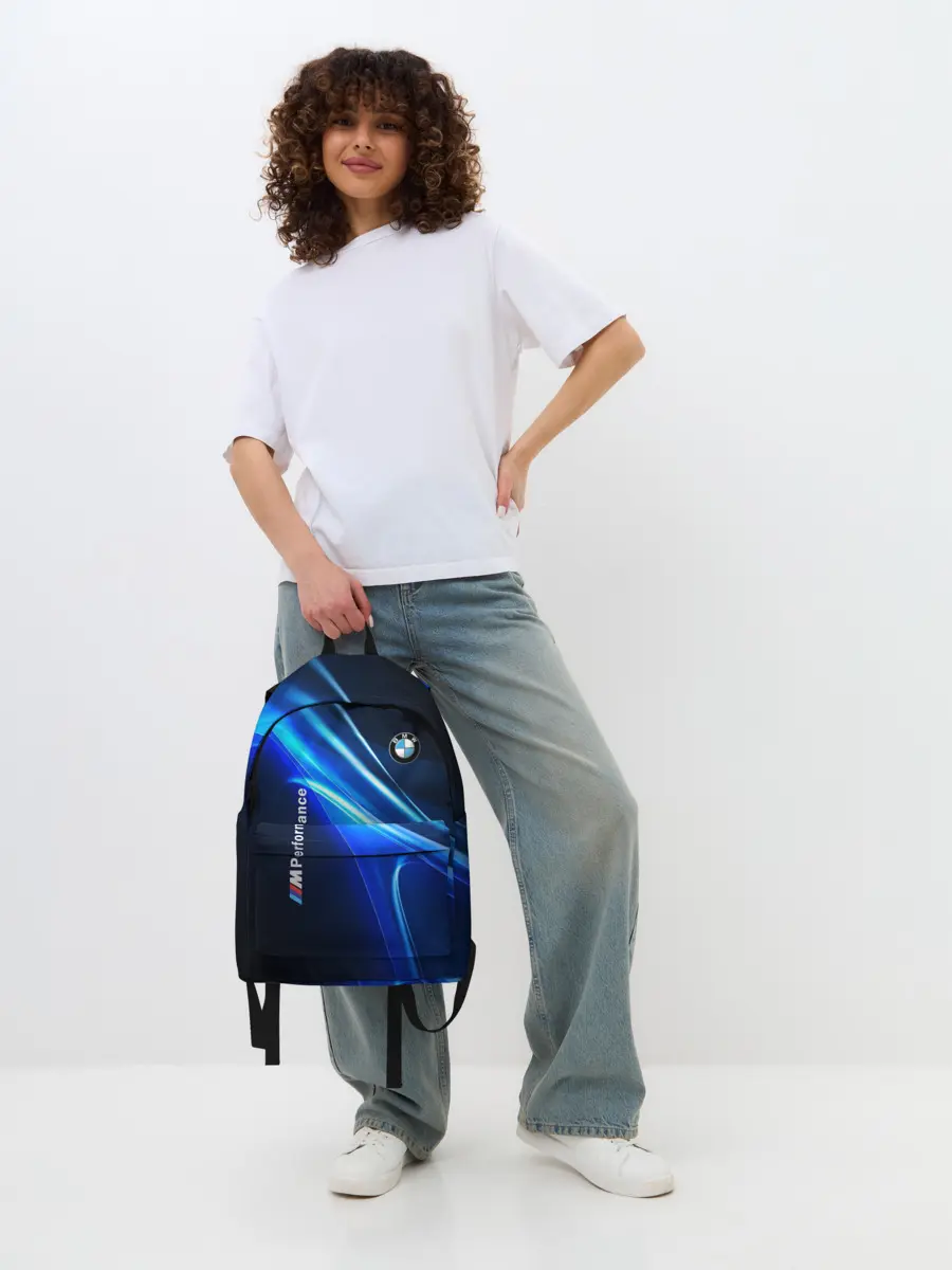 Рюкзак джинсовый / BMW