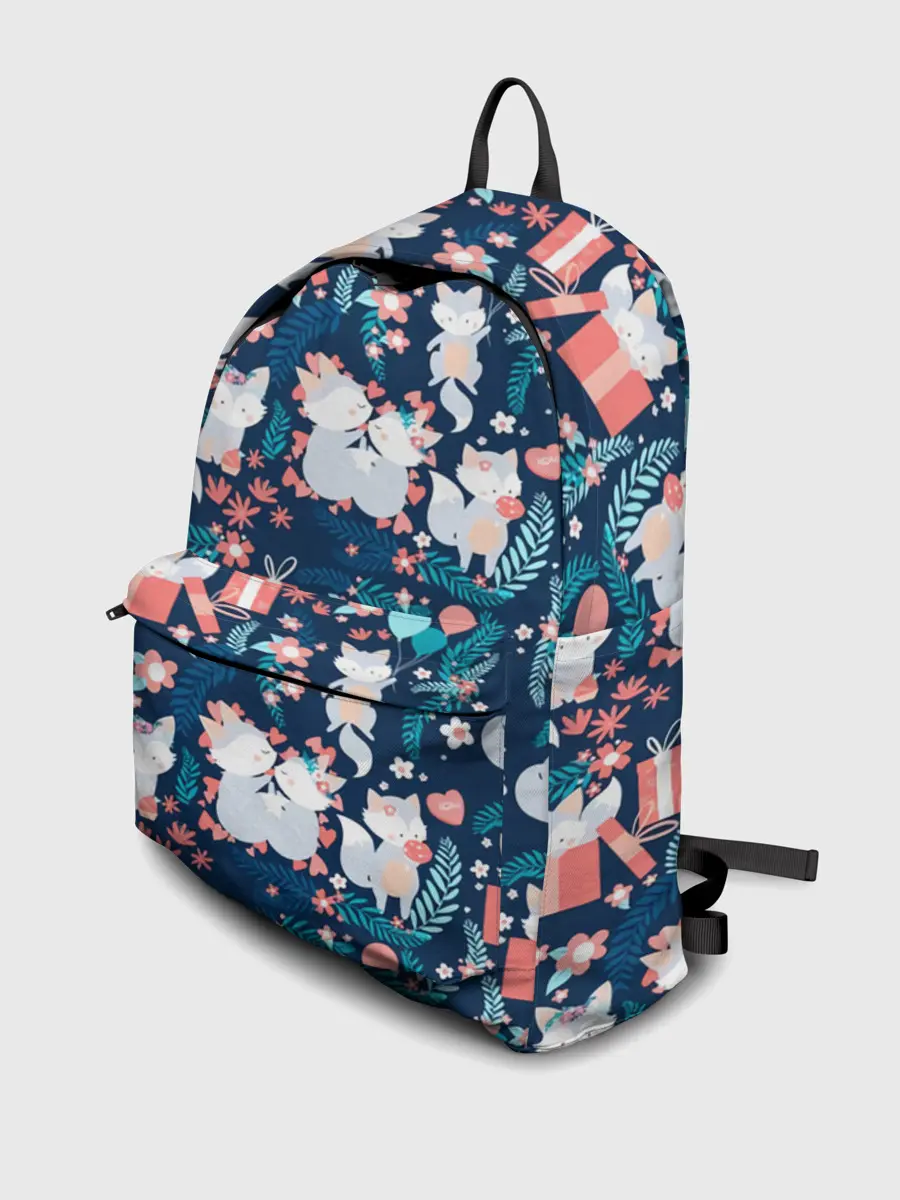 Рюкзак джинсовый / Котики | Подарки