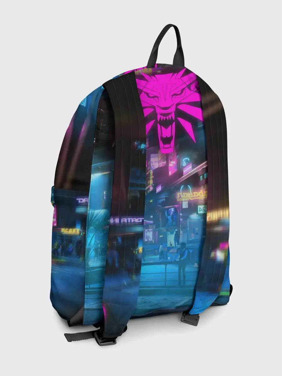 Рюкзак джинсовый / Cyberpunk 2077 | Цири