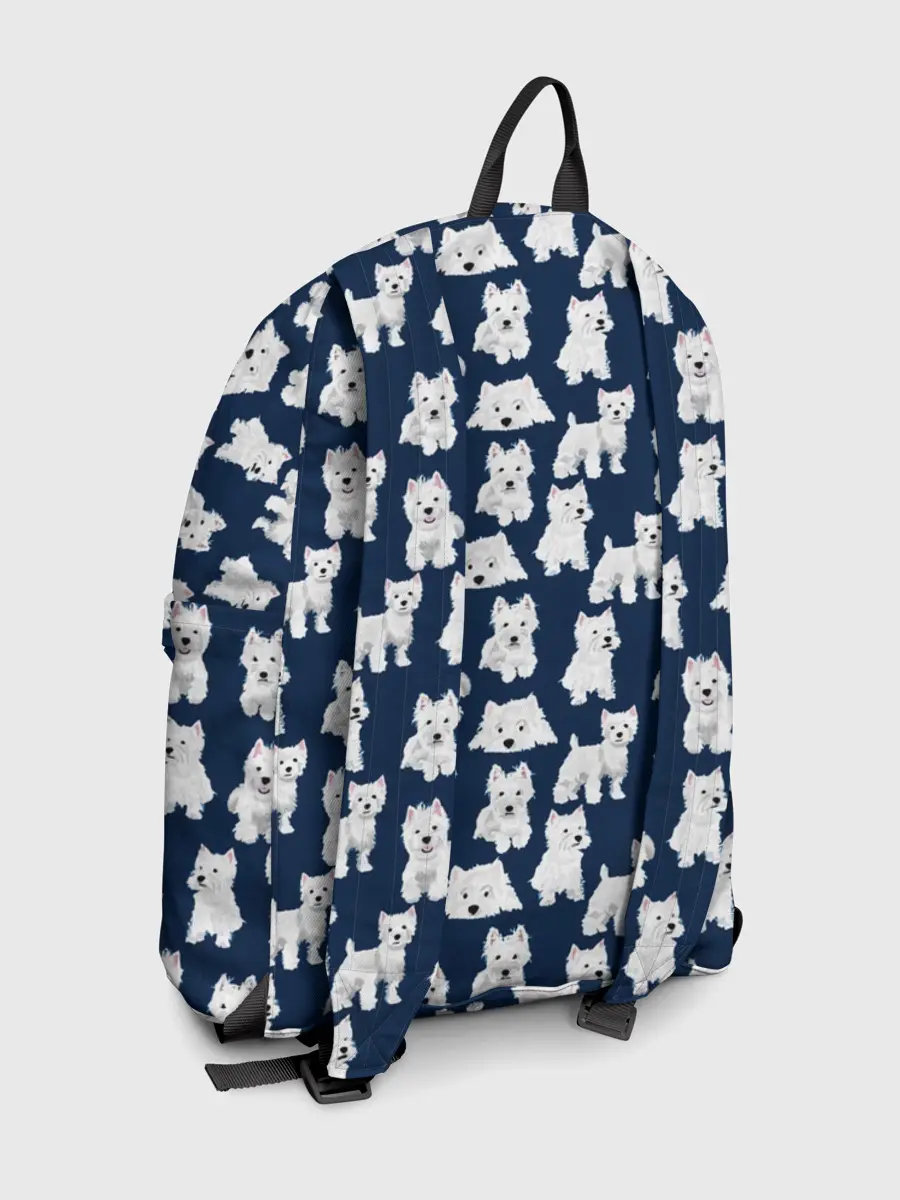 Рюкзак джинсовый / Собаки Пушистики