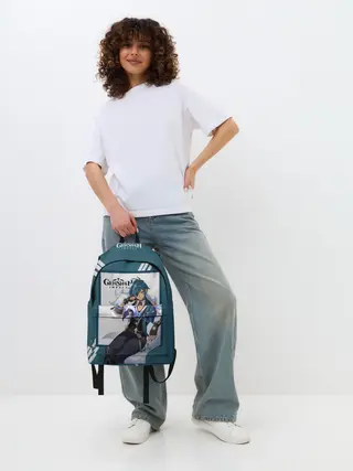 Рюкзак джинсовый / Кэйа - Genshin Impact