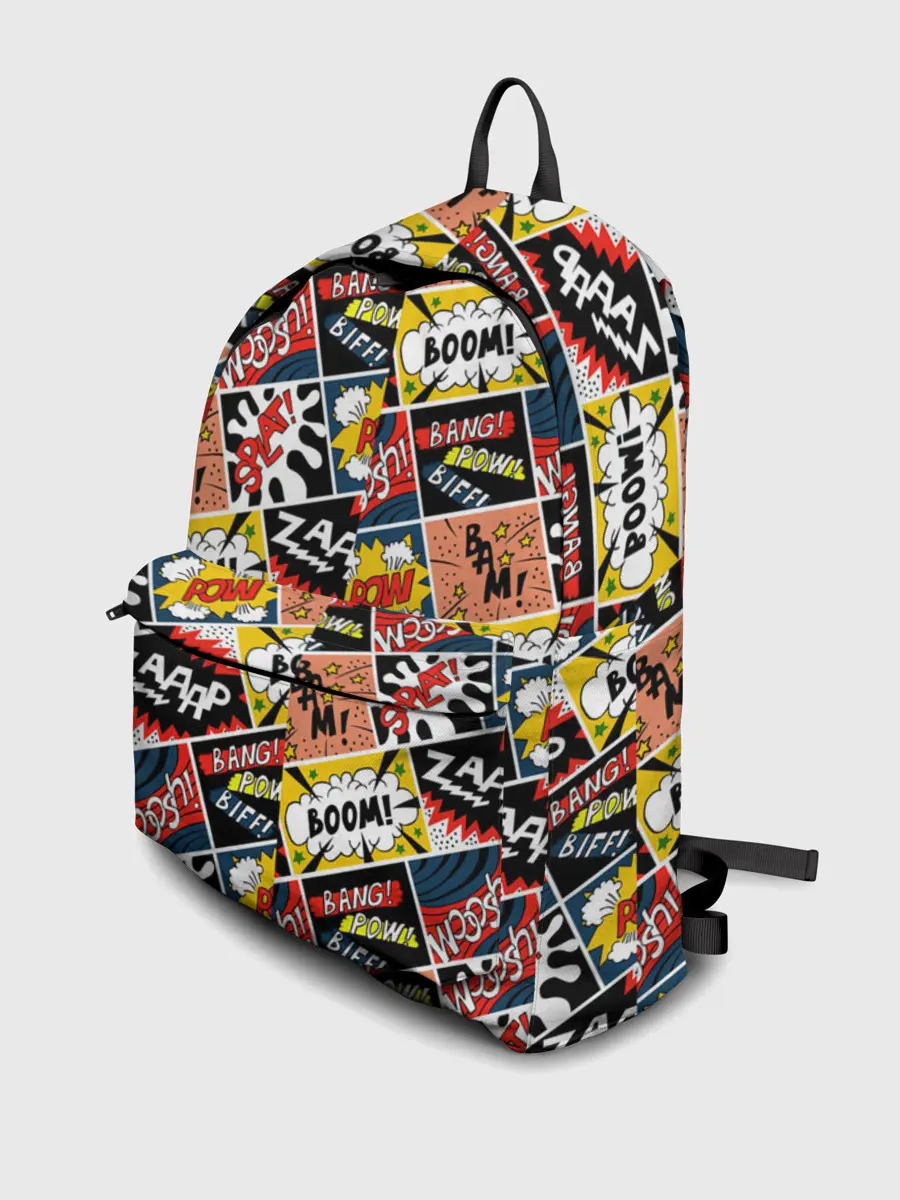 Рюкзак джинсовый / Взрывы