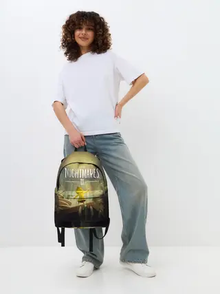 Рюкзак джинсовый / Little Nightmares 2