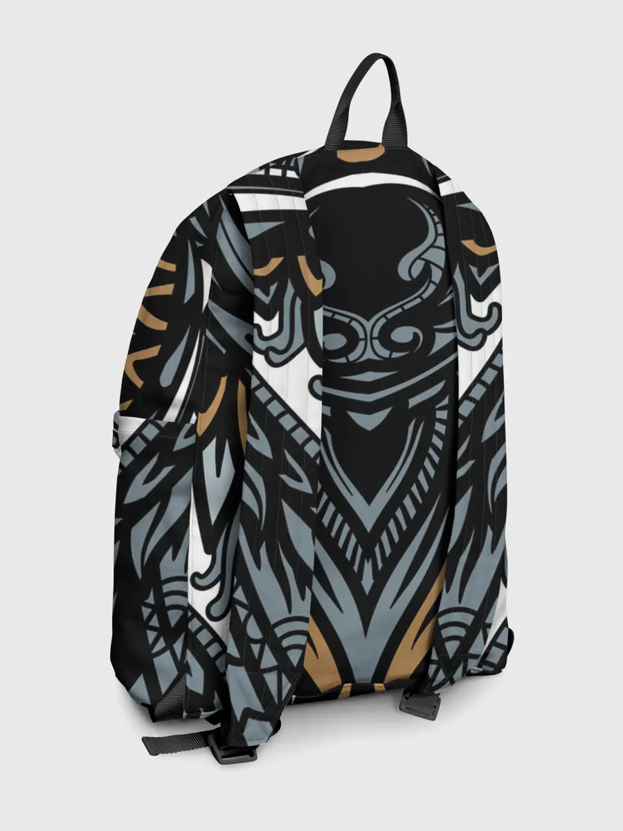 Рюкзак джинсовый / Рисунок лиса