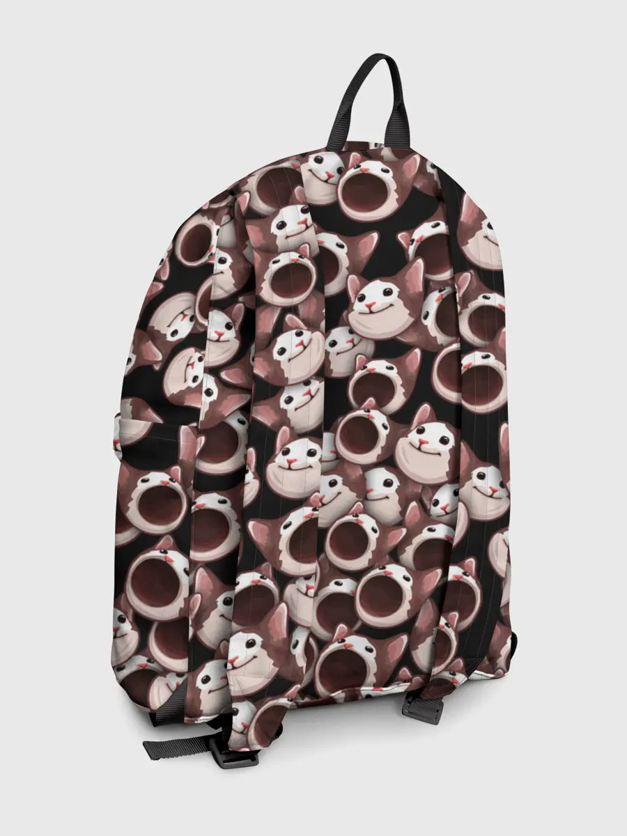 Рюкзак джинсовый / Popping cats