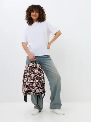 Рюкзак джинсовый / Popping cats