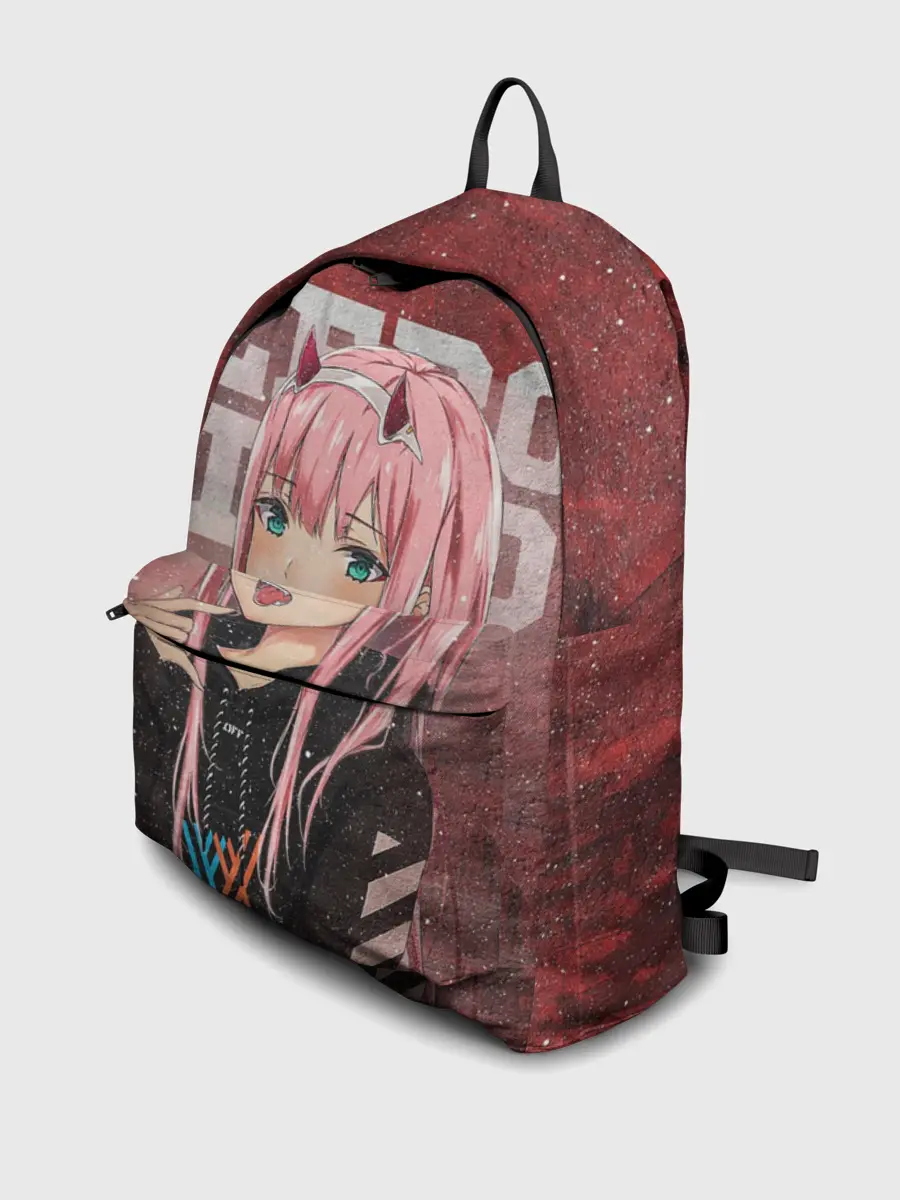 Рюкзак джинсовый / Zero Two в толстовке