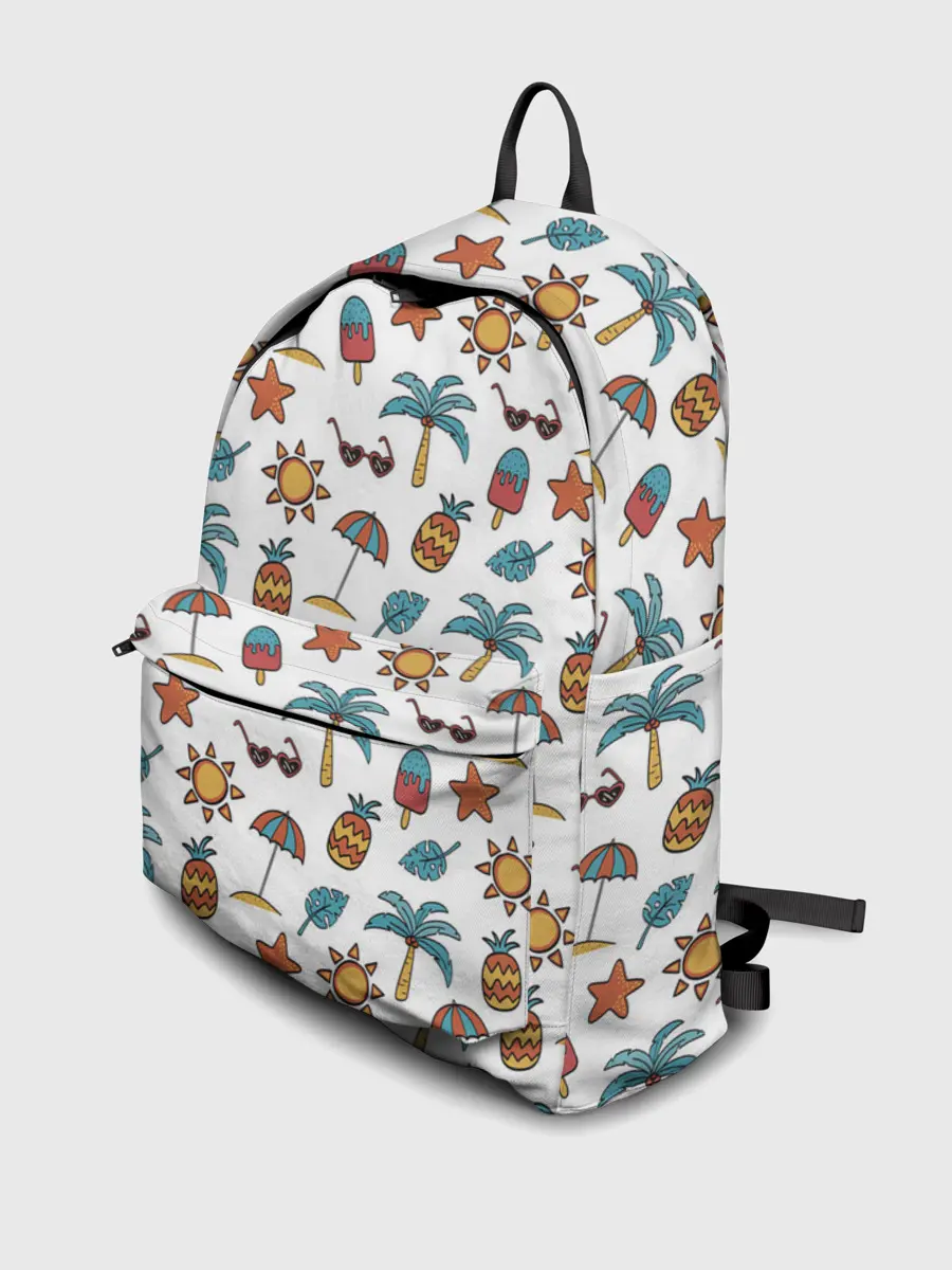 Рюкзак джинсовый / Летний паттерн