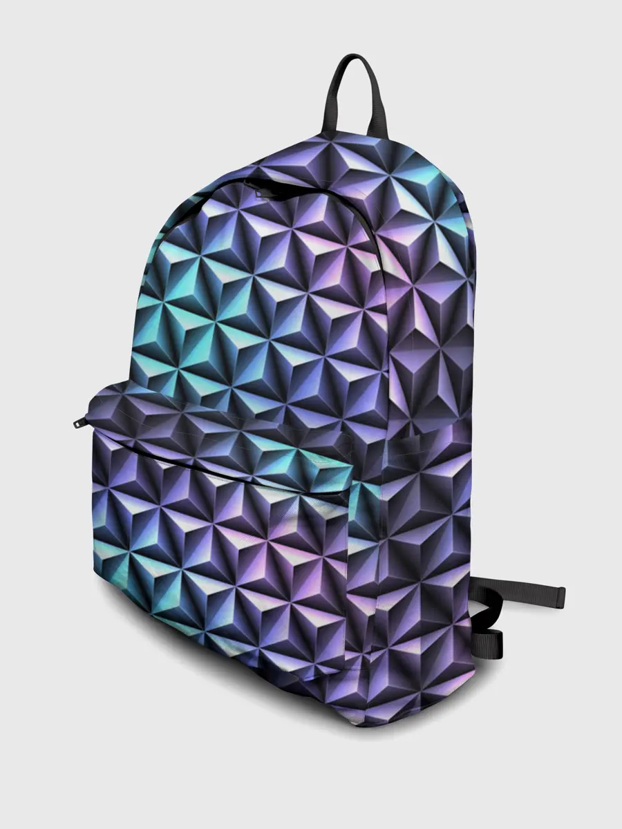 Рюкзак джинсовый / НЕОНОВАЯ СТАЛЬ