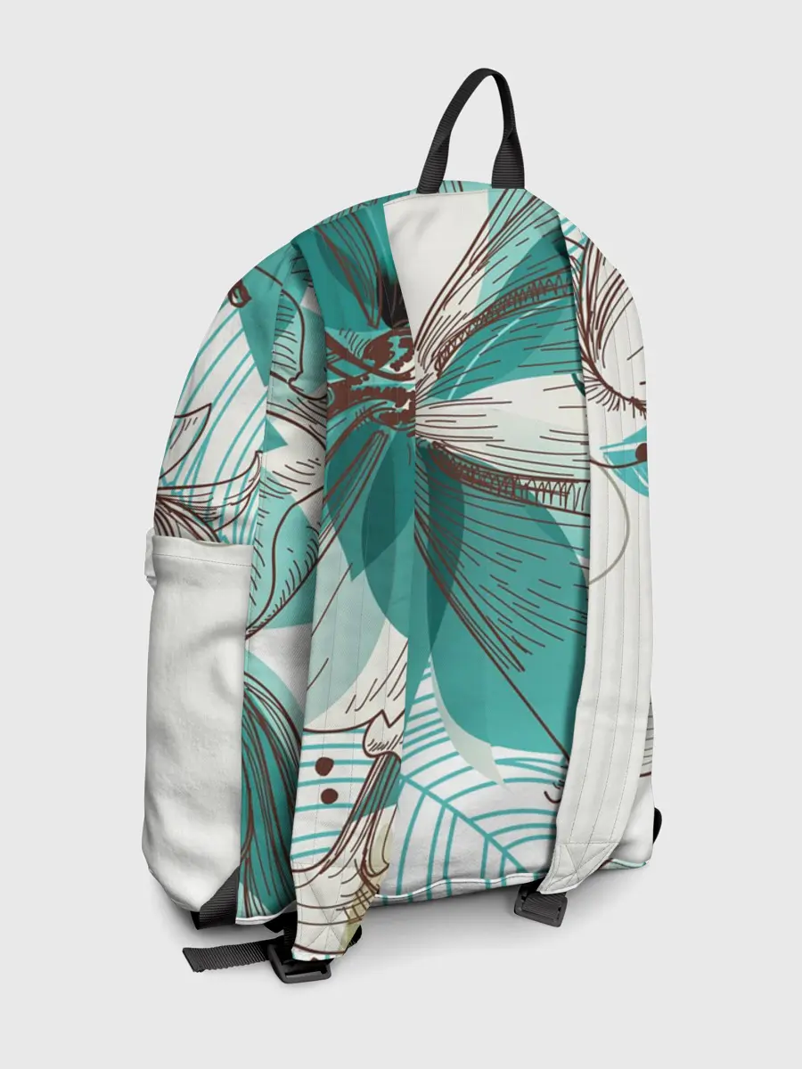 Рюкзак джинсовый / Цветок