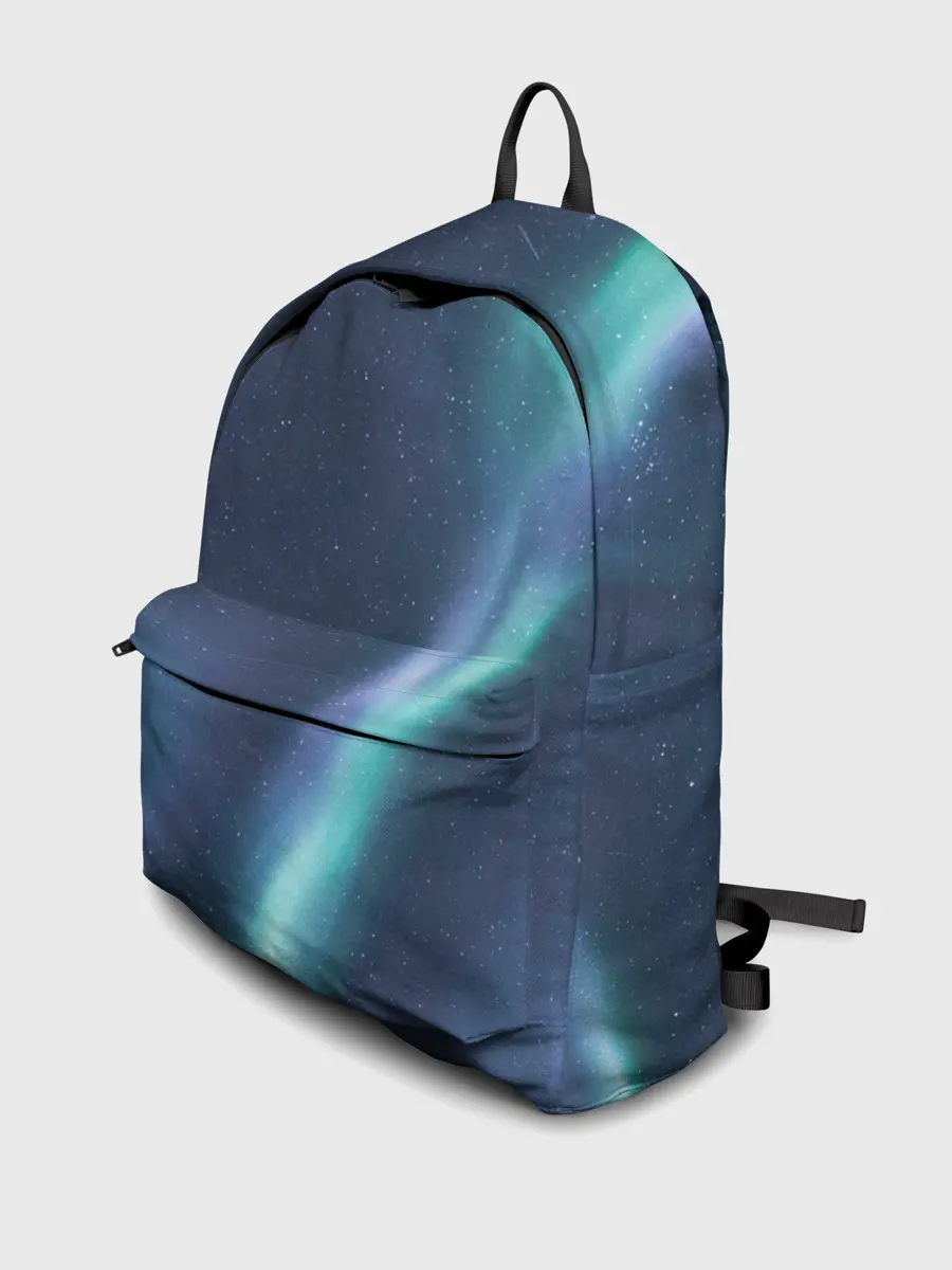 Рюкзак джинсовый / Северное Сияние